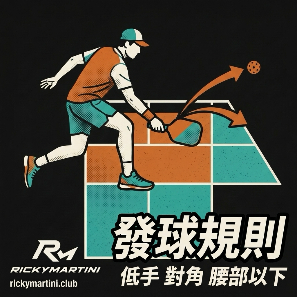 匹克球規則 圖解